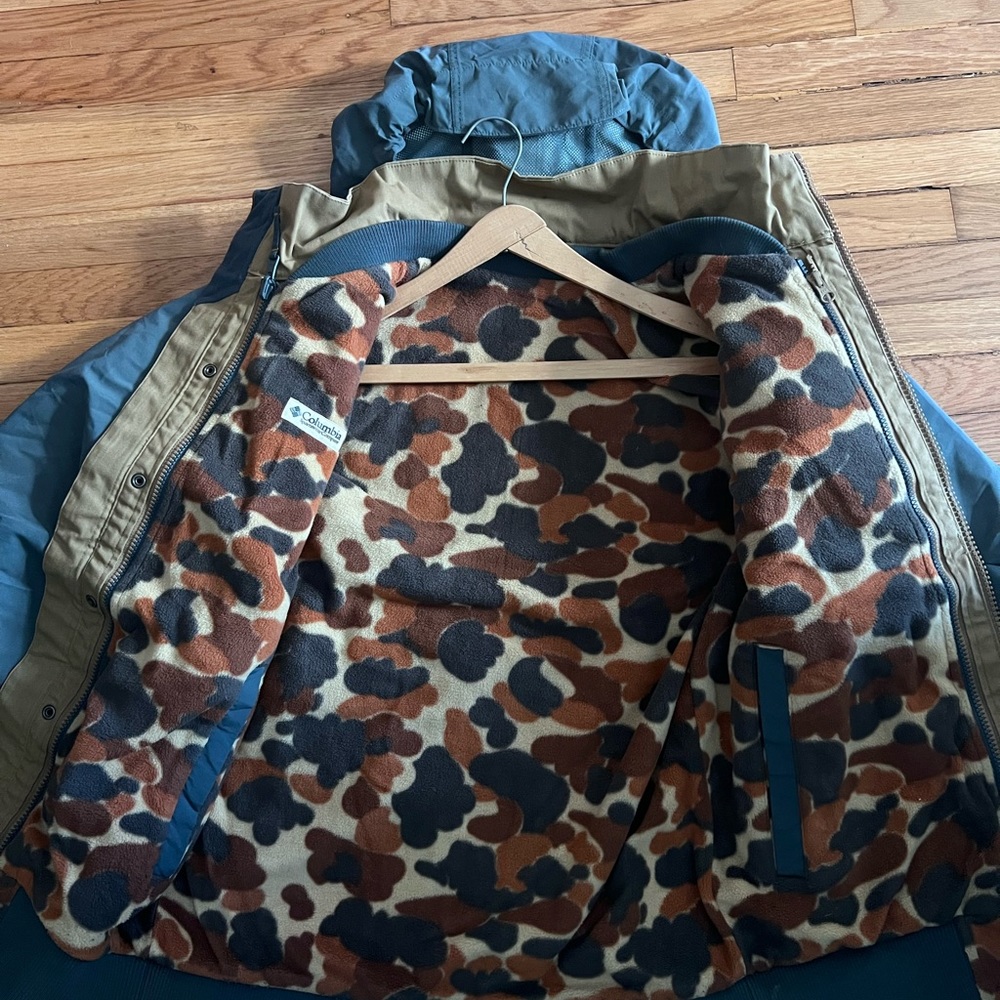 Columbia two in one ski jacket